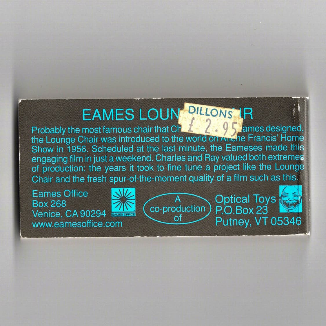 임스 라운지 체어 플립북 Eames Lounge Chair 희귀서적  상품이미지2