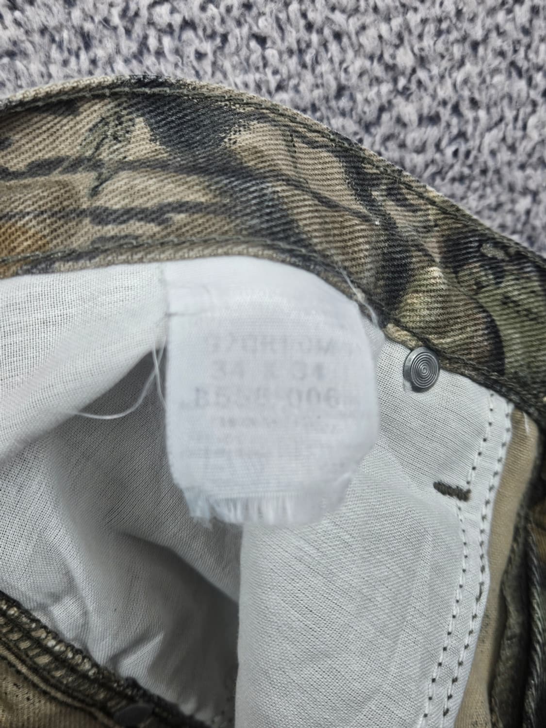 랭글러 리얼트리 패턴 더블니 워크 팬츠 ( 34X34 ) / 11551 상품이미지7