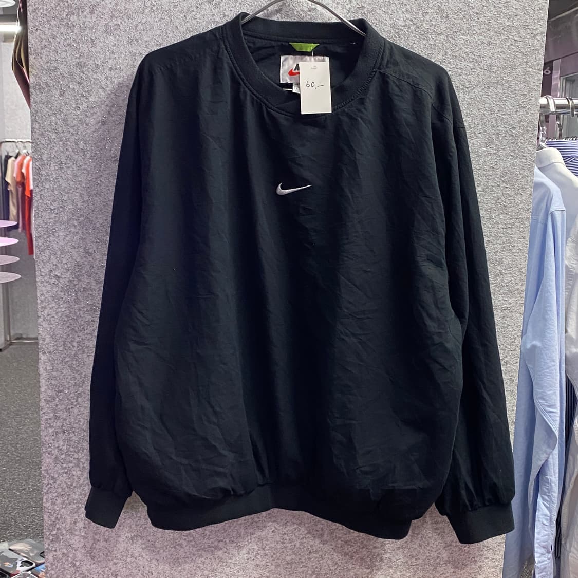 나이키 미들스우시 블랙 웜업 B3080 상품이미지2