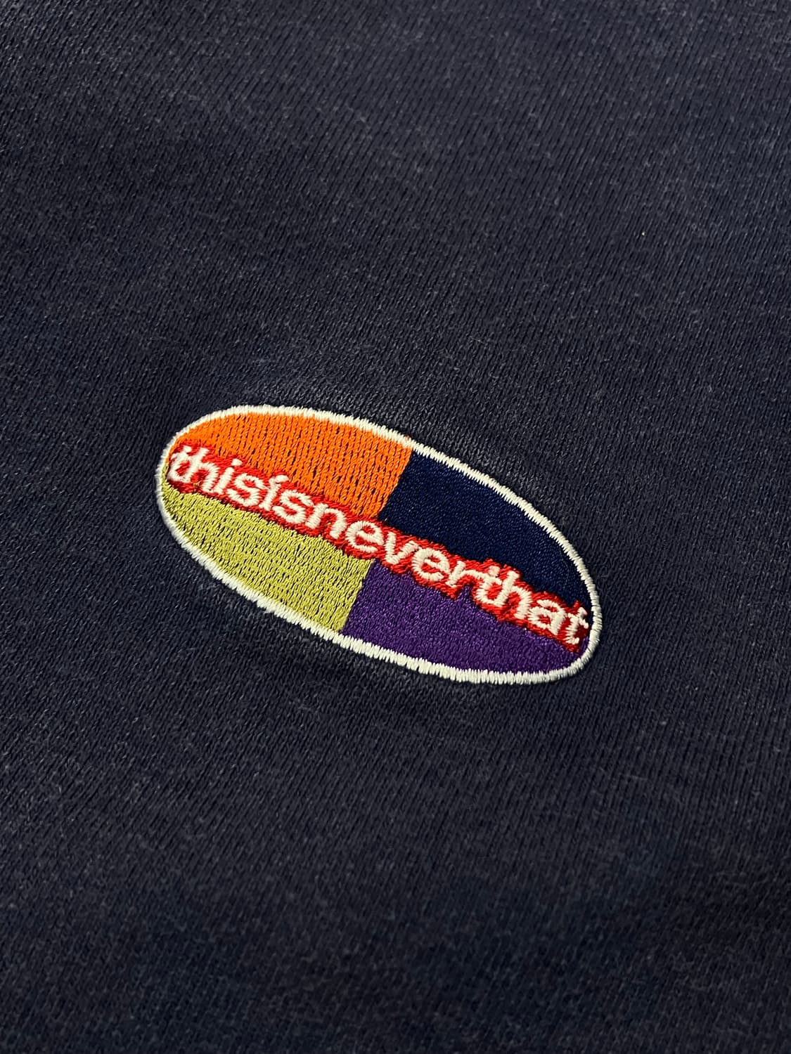 디스이즈네버댓 맨투맨 네이비 L #csz2620 상품이미지4