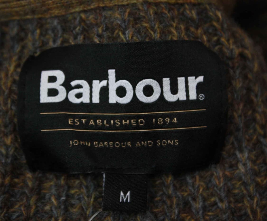 N-10434/바버 정품 남성용 니트 M 상품이미지3