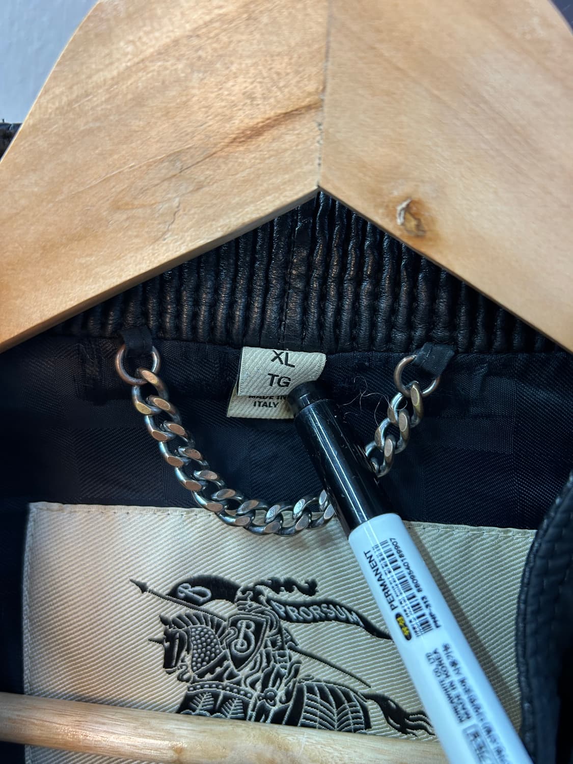 XL/ 버버리 블루종 봄버 자켓 상품이미지9