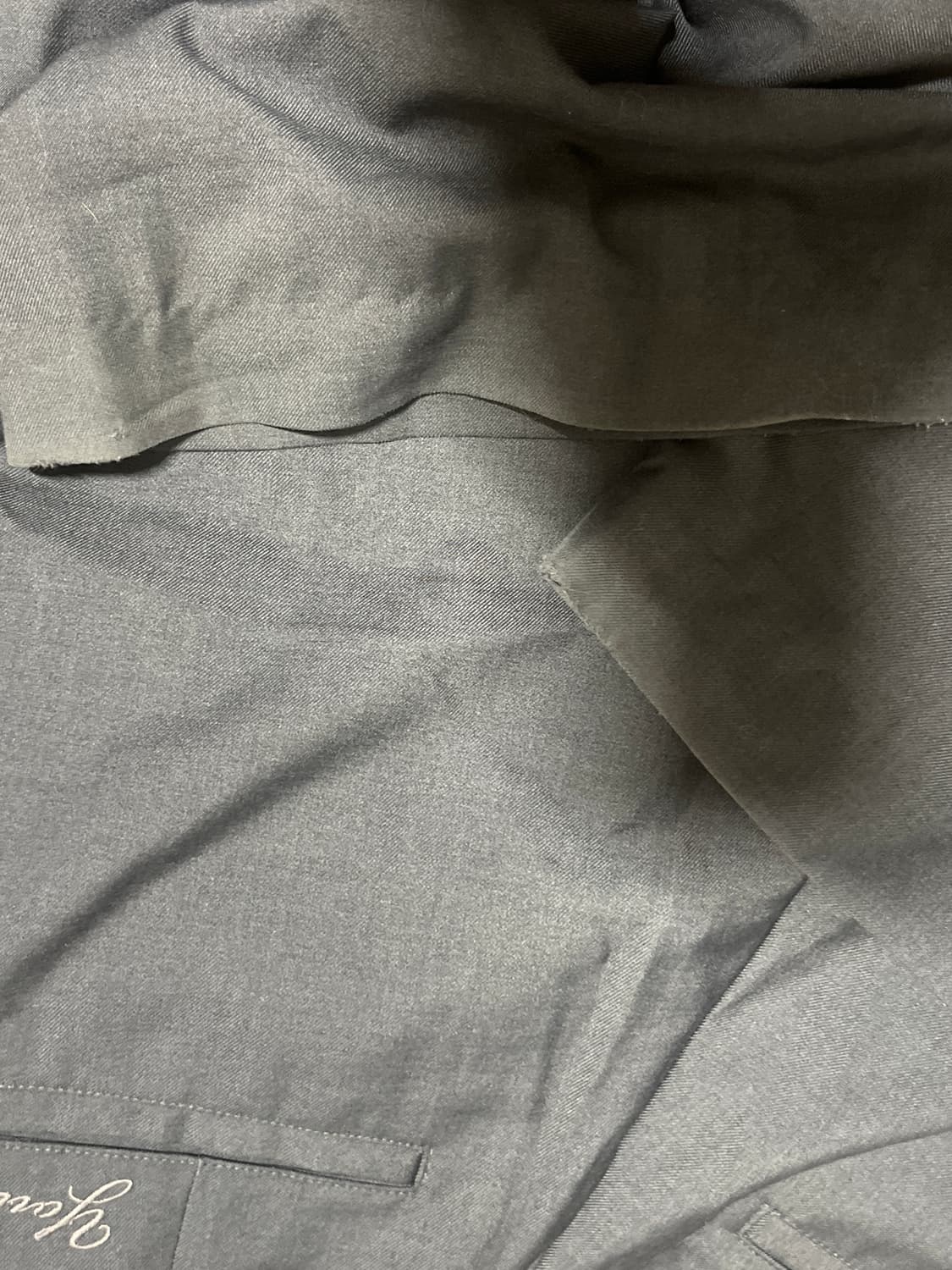 유희 루즈핏 슬랙스 차콜 YOUHEE LOOSE FIT SLACKS CH 상품이미지4