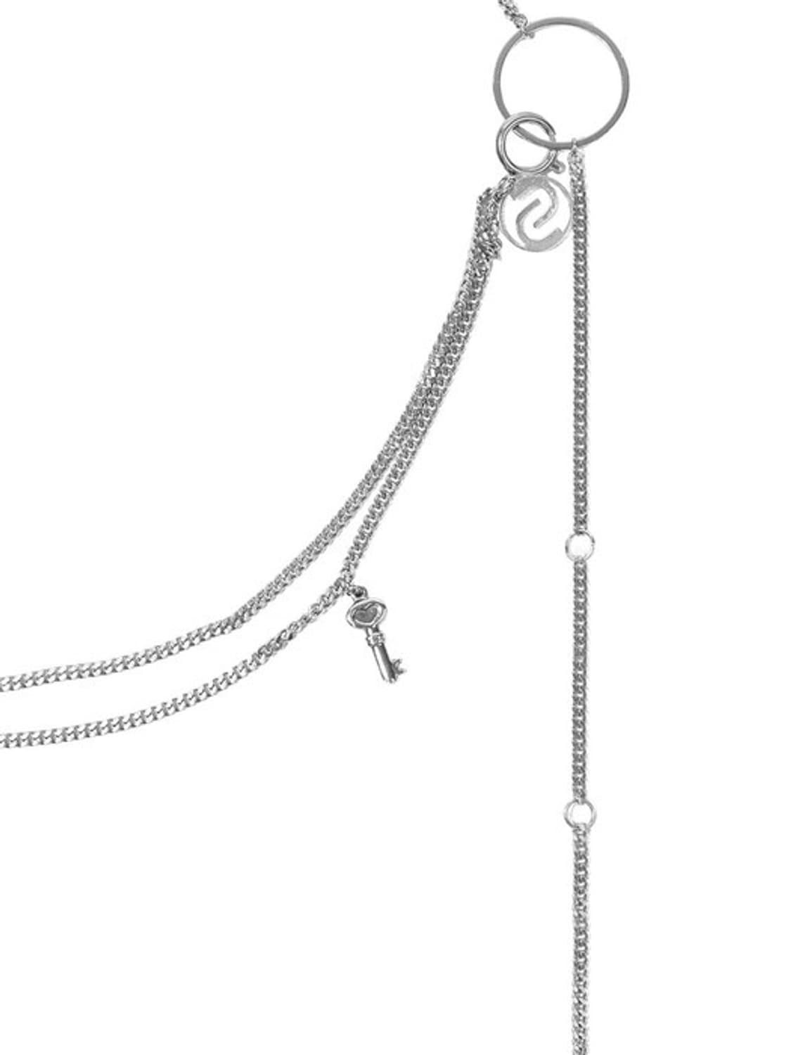 Layered Multi Chain (Silver) 상품이미지1