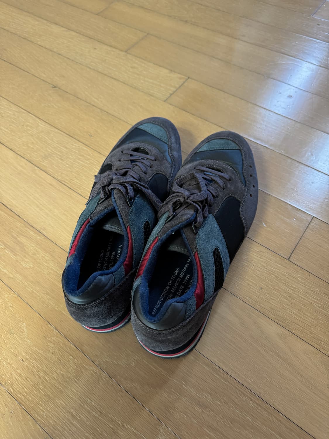 리프로덕션 오브 파운드 프렌치 밀리터리 스니커즈 43 270사이즈 상품이미지3