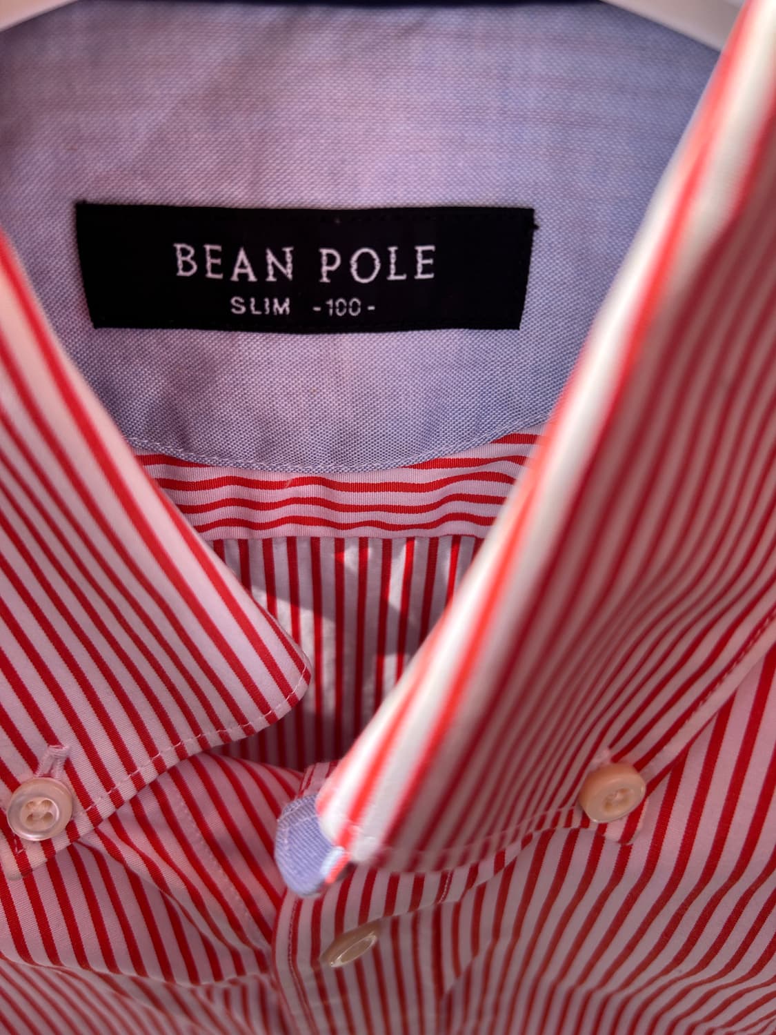 빈폴 스트라이프셔츠 슬림핏 100 상품이미지2