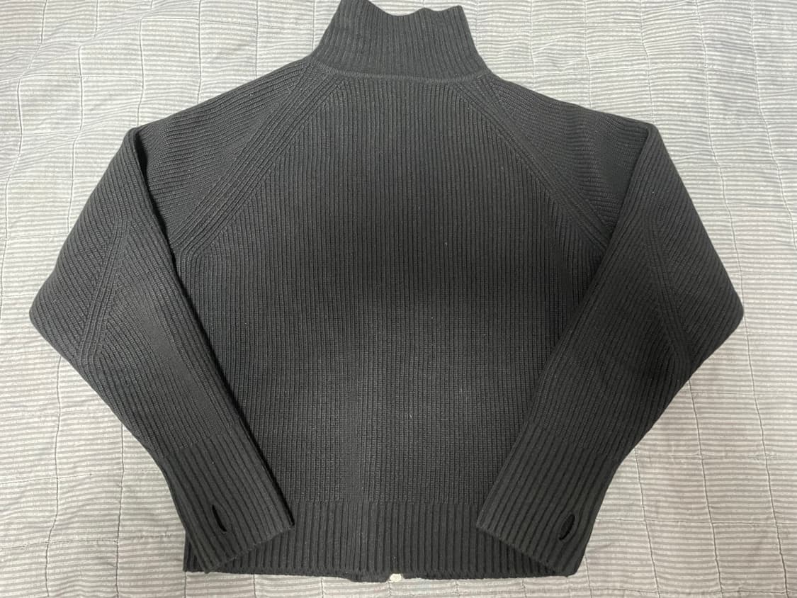 L)토니웩 슈퍼파인 메리노울 니트집업 상품이미지5