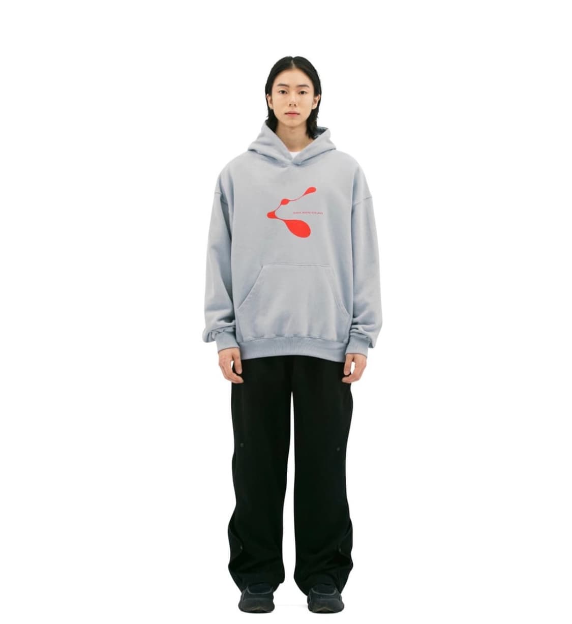 산산기어 22FW 후드티 라이트 그레이 / 사이즈 2 상품이미지3