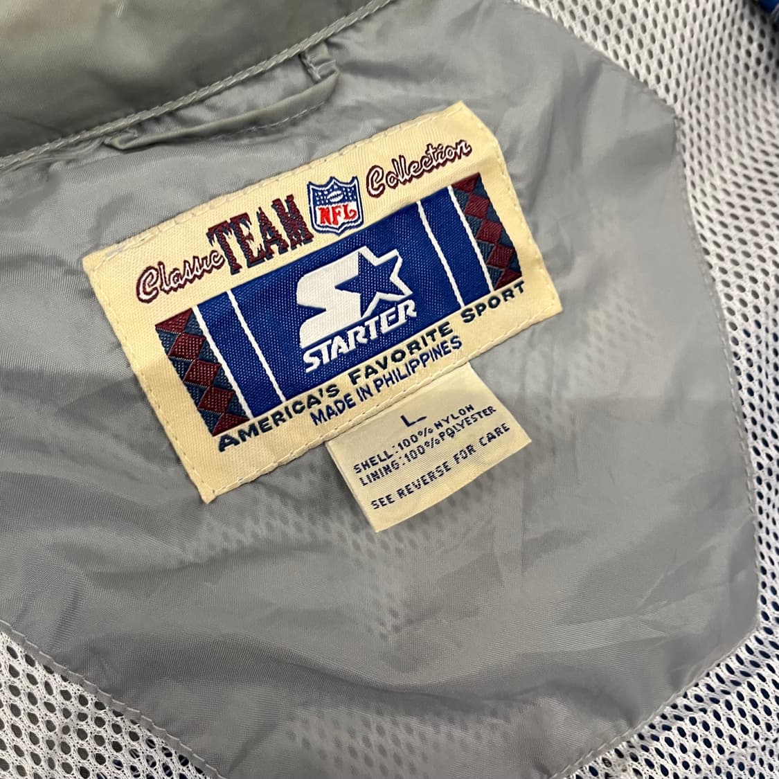 90s NFL 댈러스 카우보이 바람막이 (105-110) 상품이미지7