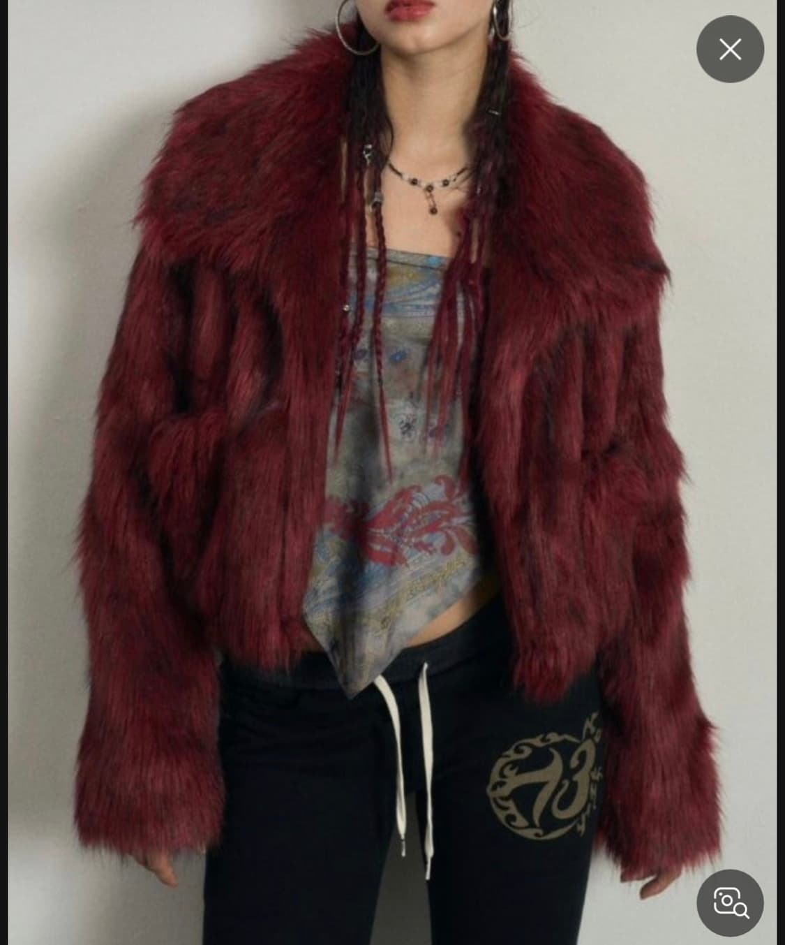 배디 퍼자켓 레드 m 상품이미지1