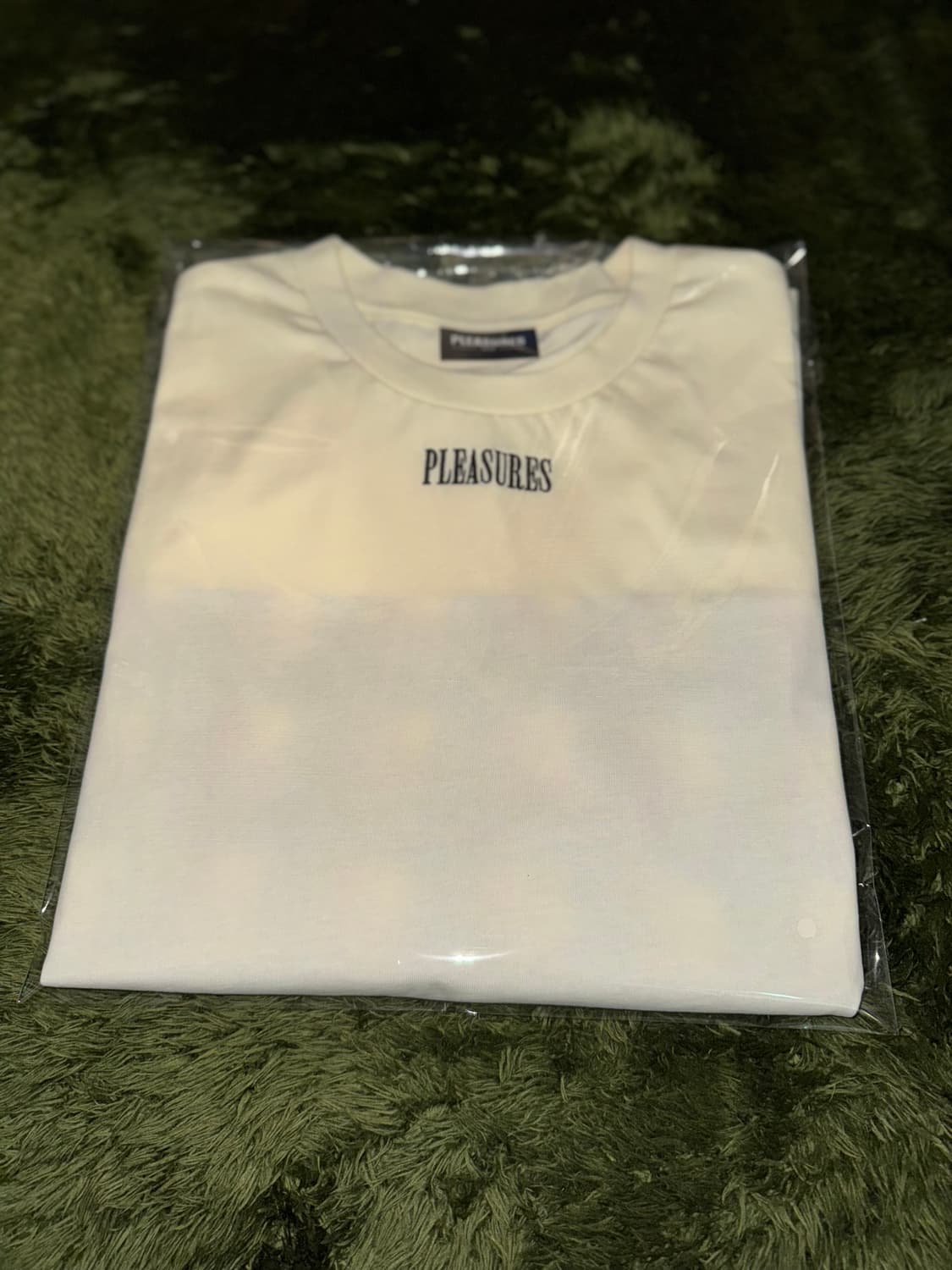 [L] PLEASURES 플레져스 콘트라스트 자수 로고 티셔츠 상품이미지9