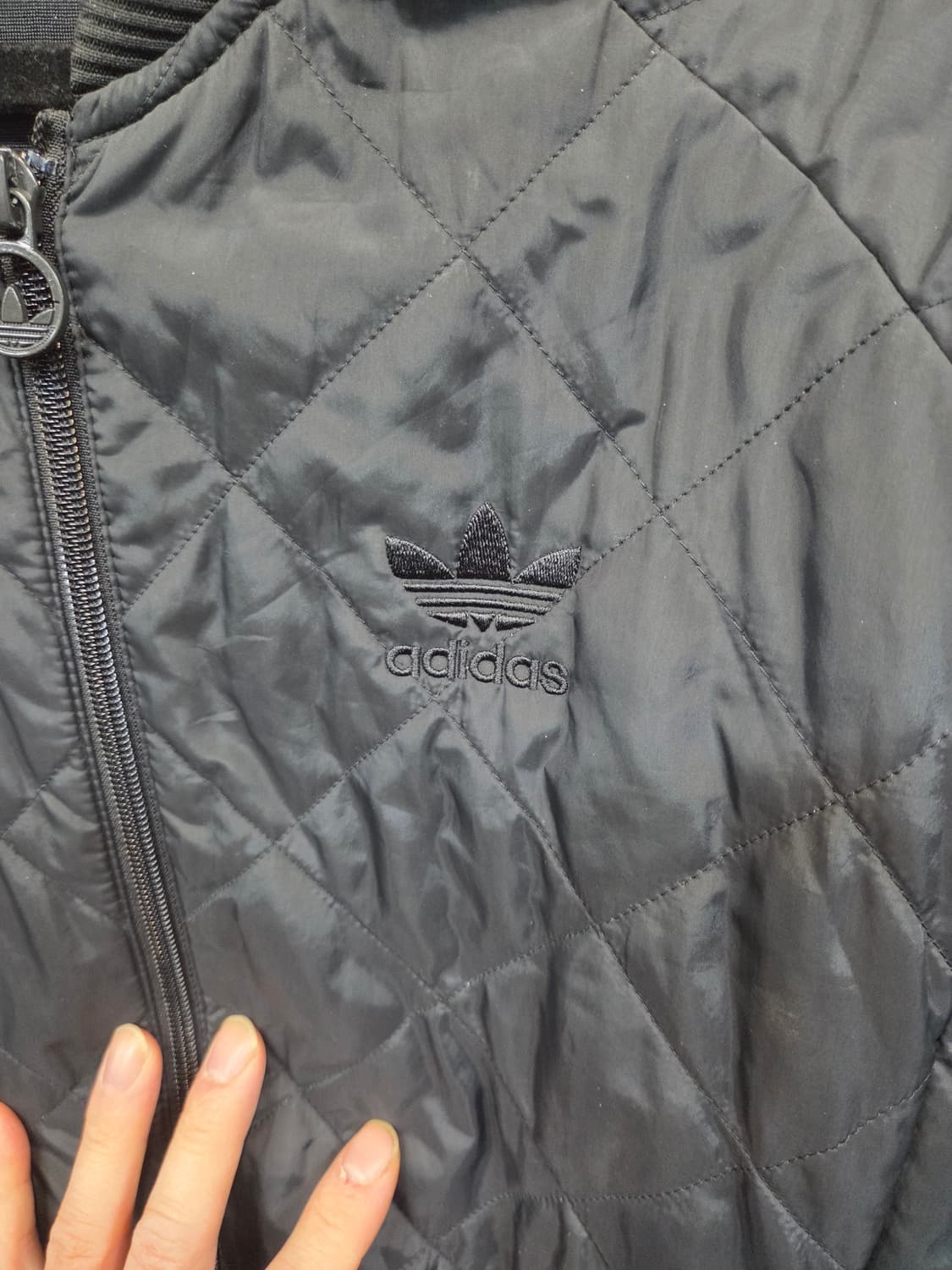 아디다스 컴벳 퀄팅 봄버자켓 90 상품이미지5