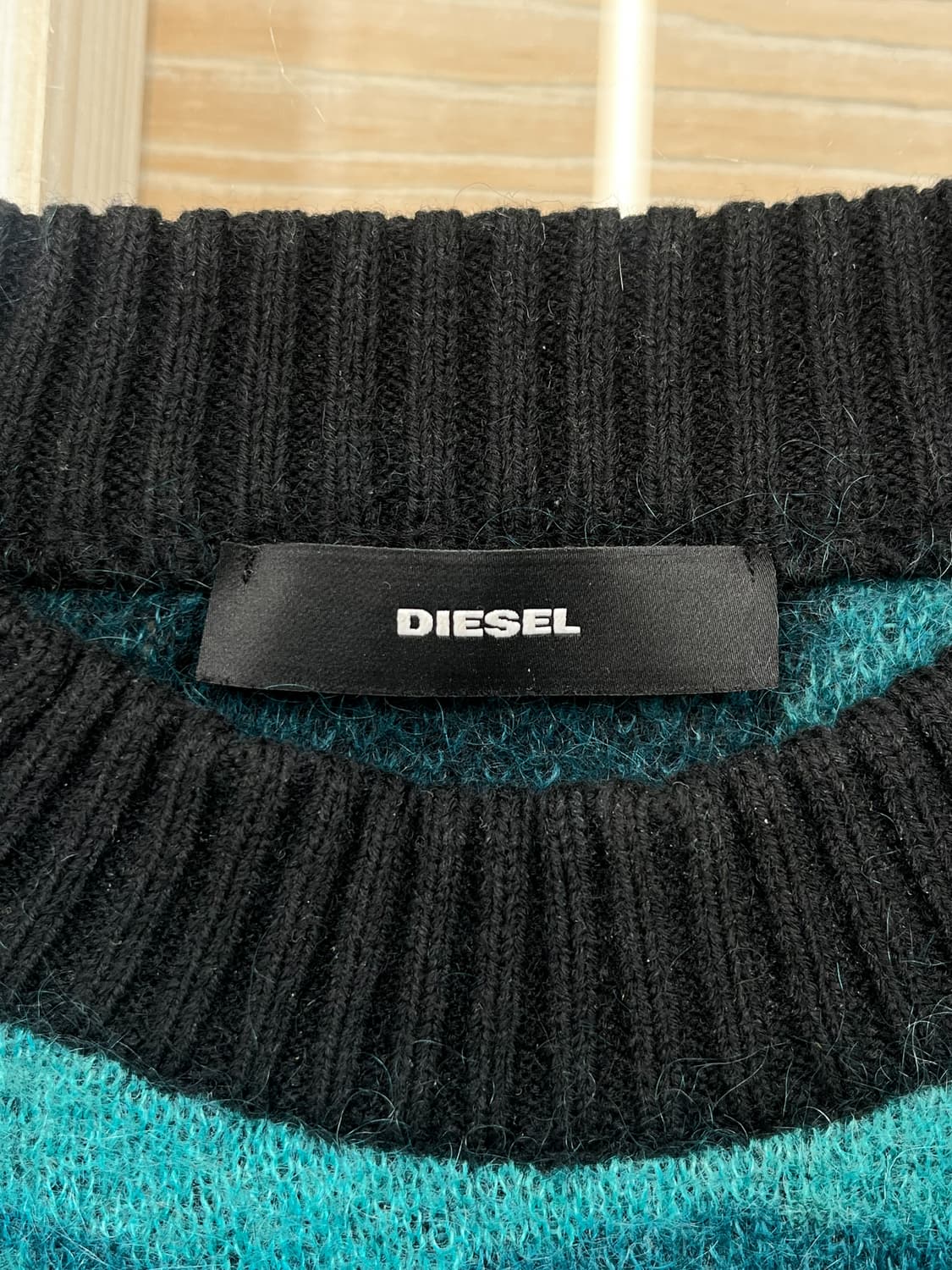 디젤 카모플라쥬 모헤어 니트 상품이미지5