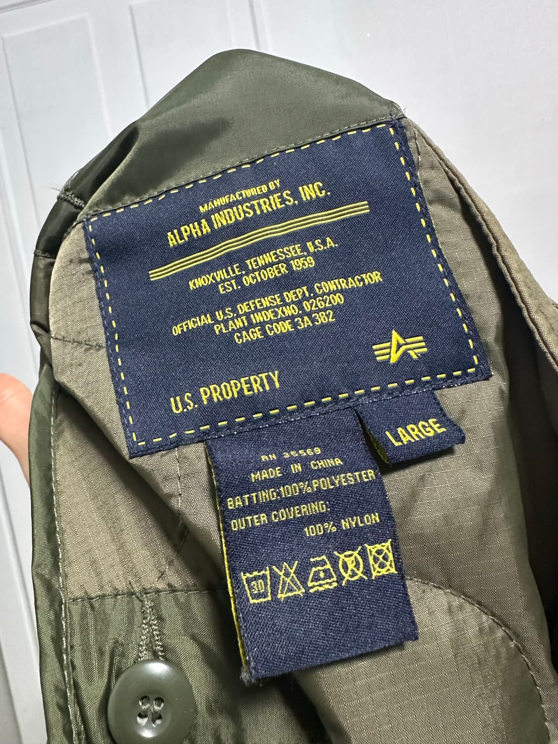 알파인더스트리 M65 피쉬테일 파카 상품이미지3