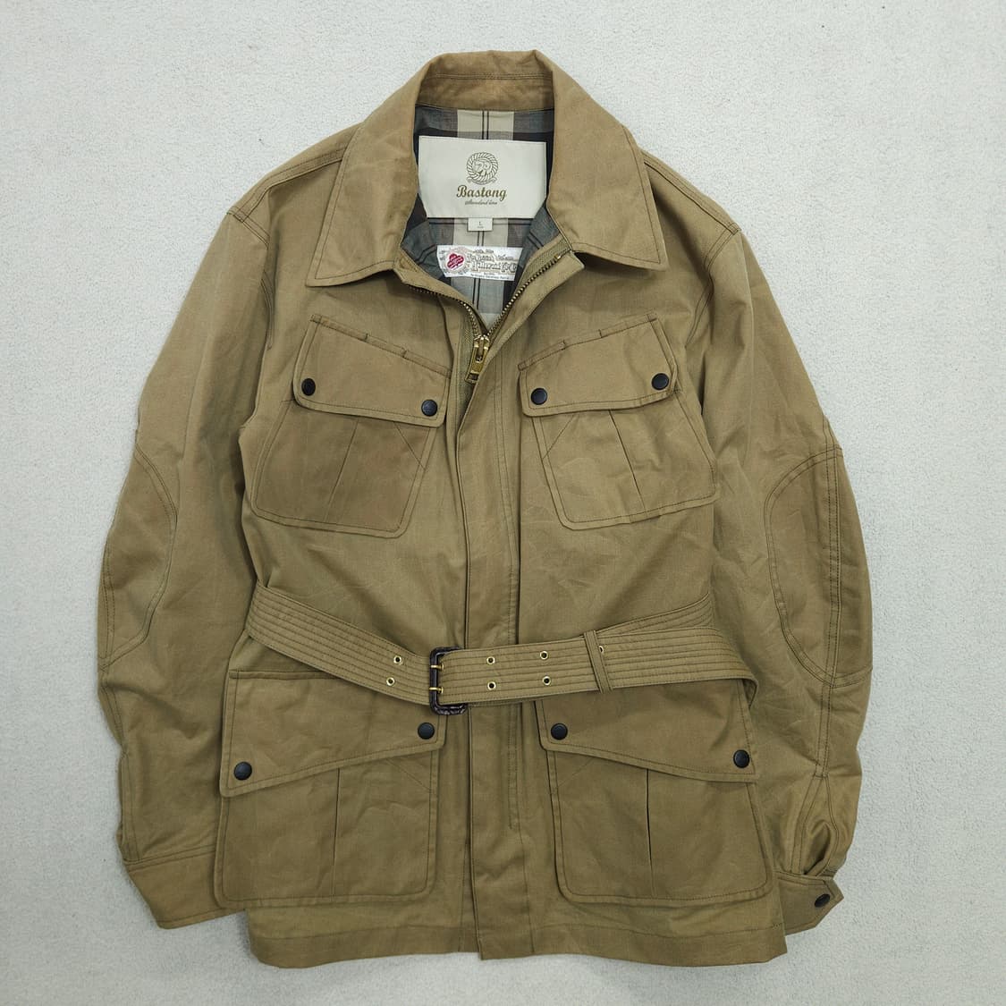 바스통 005 왁스 자켓 L 상품이미지1