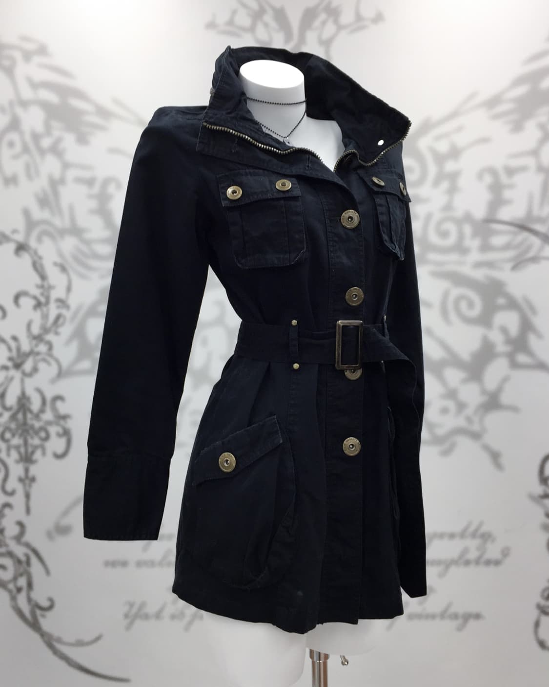 Dark Utility Command Belted Jacket 상품이미지8