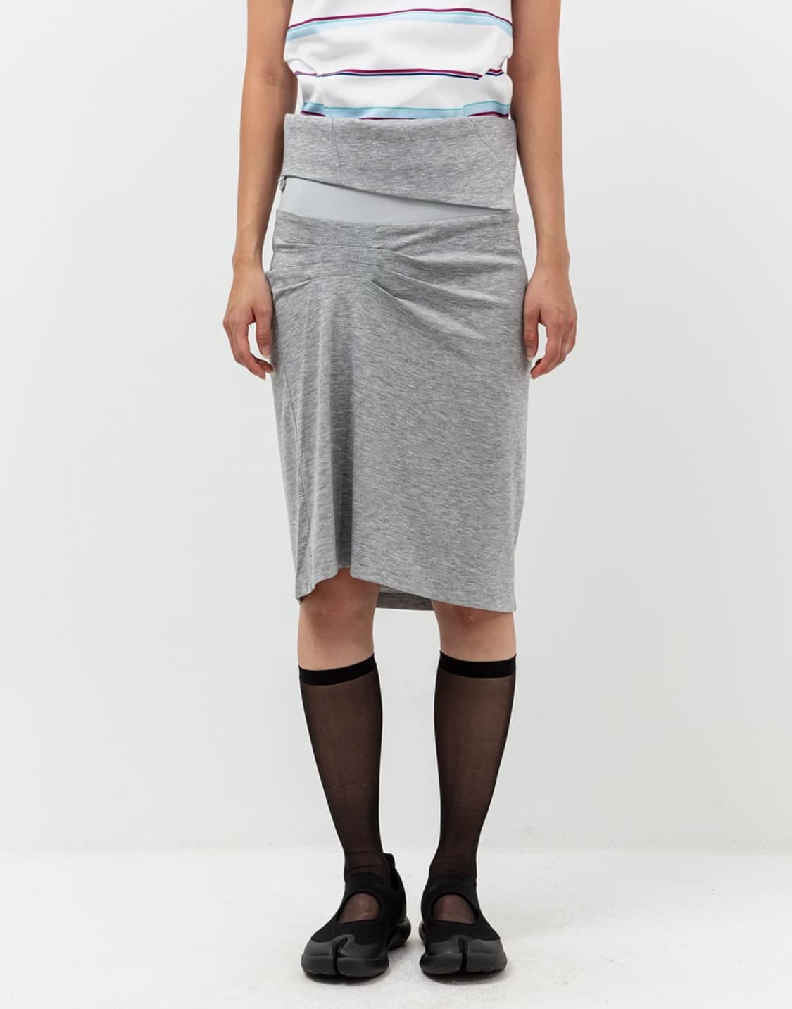 BRACE PINTUCK SKIRT 구합니다 상품이미지1