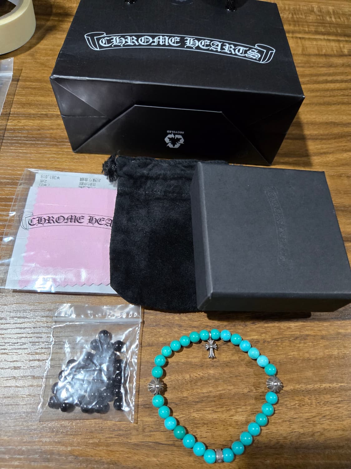 크롬하츠 비즈팔찌 크로스 베이비 정품 상품이미지10