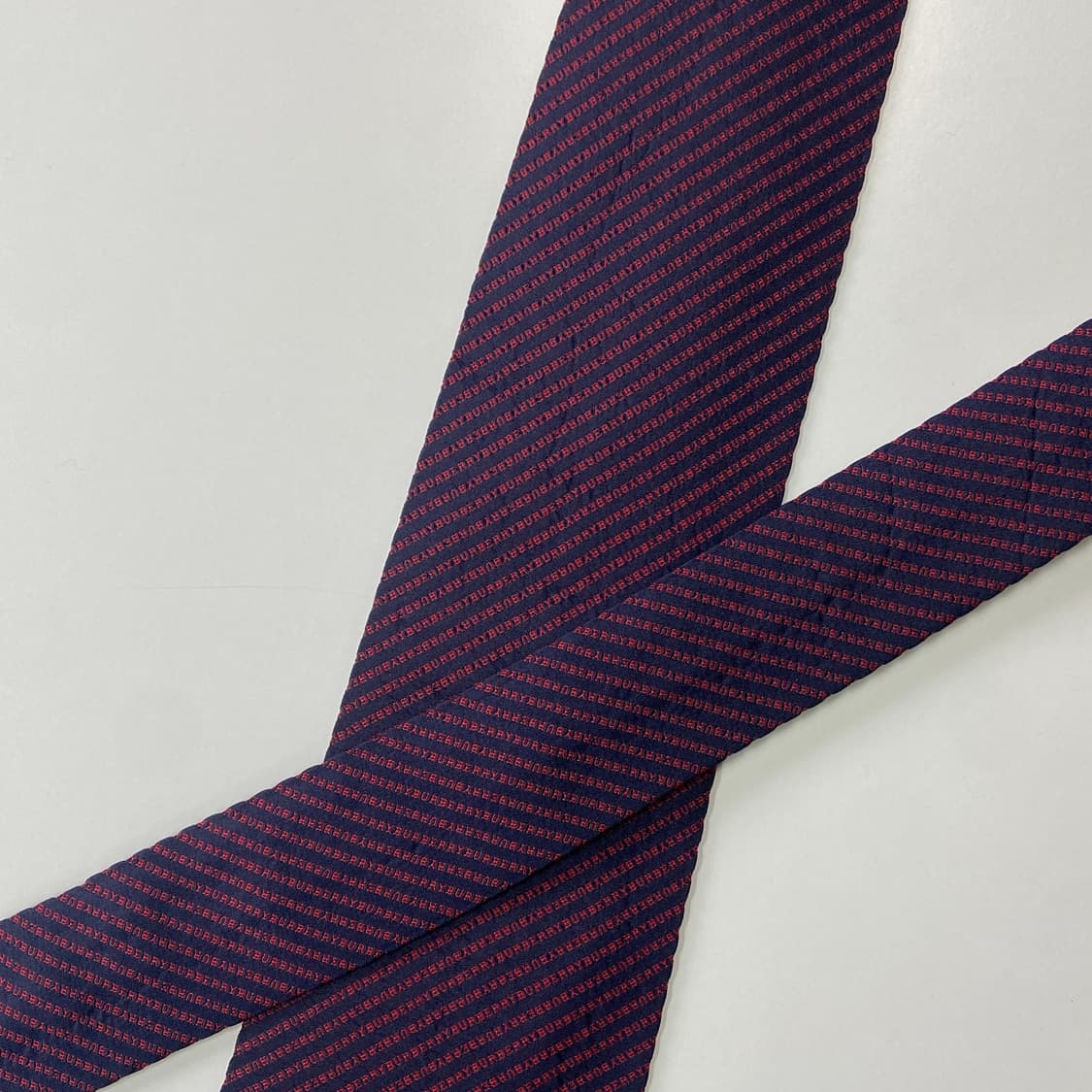 버버리 (Burberry) 영문모노그램 정품 명품넥타이 상품이미지4