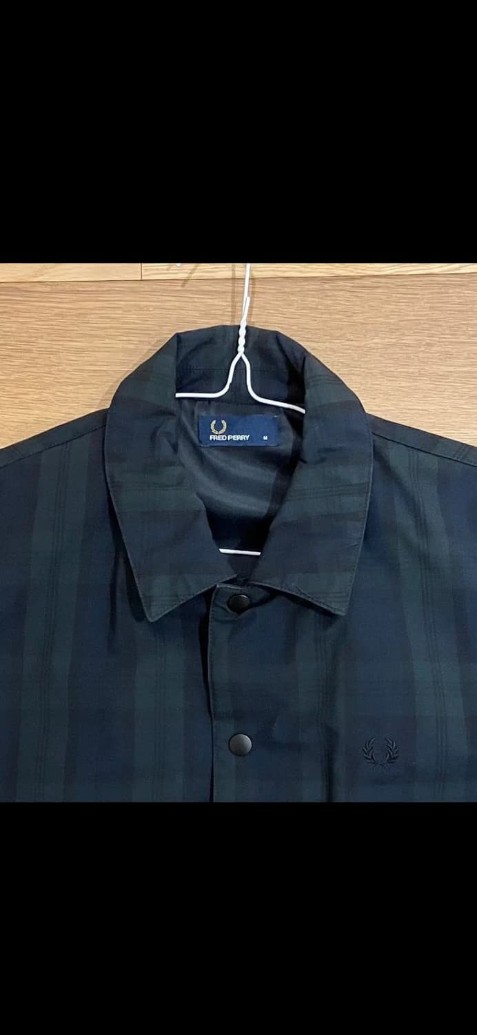 프레드페리 코치 자켓 M (안감 패딩) 상품이미지4