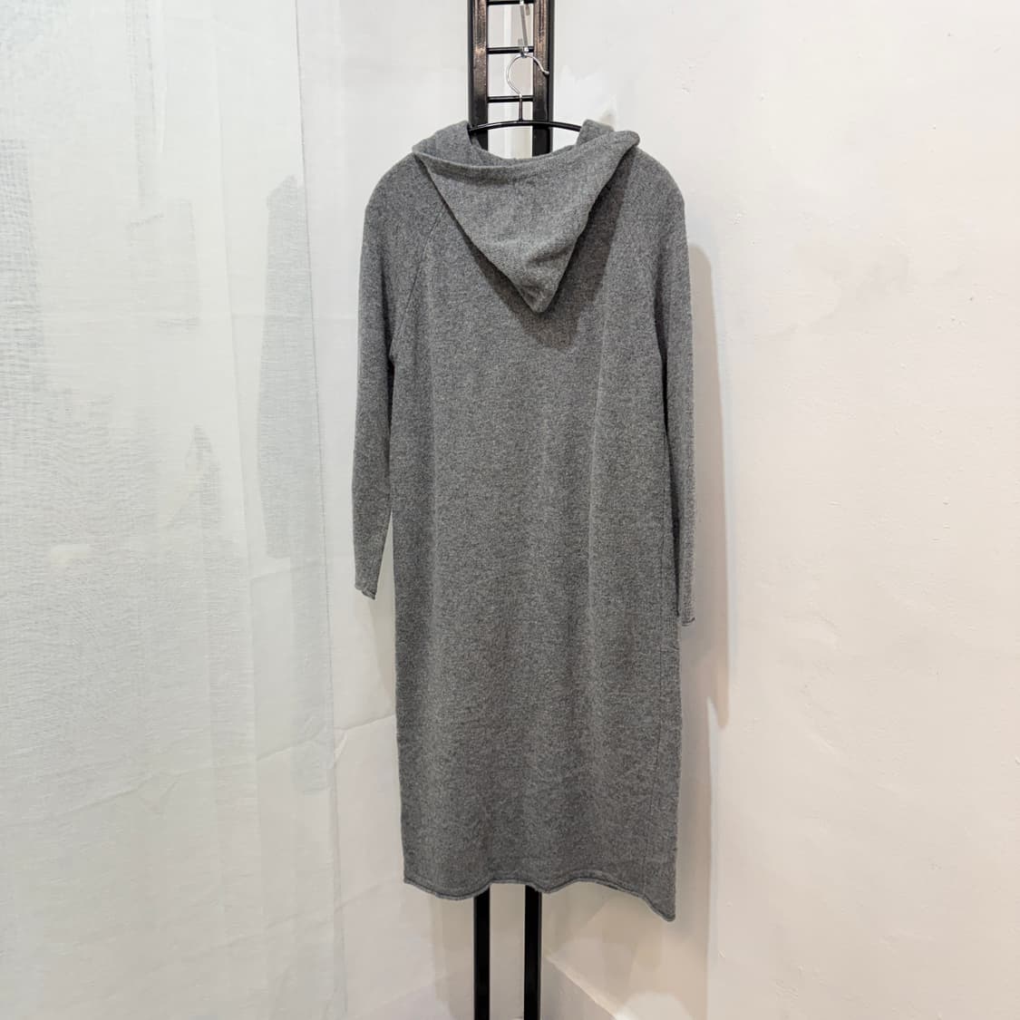 지컷 회색후드 니트원피스 그레이원피스 g-cut 4079 상품이미지5