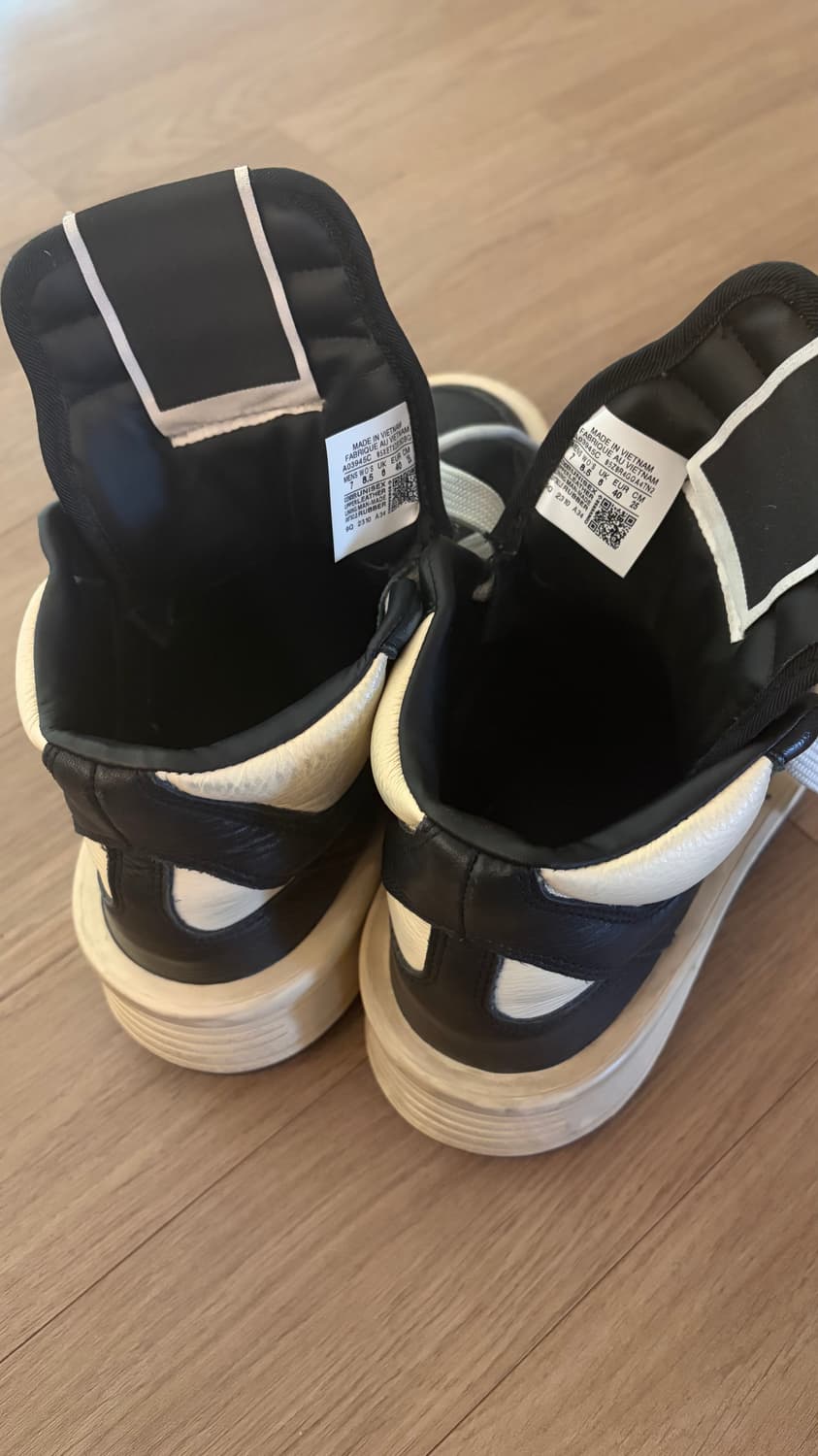 릭오웬스x컨버스 터보웨폰 블랙 250 상품이미지3