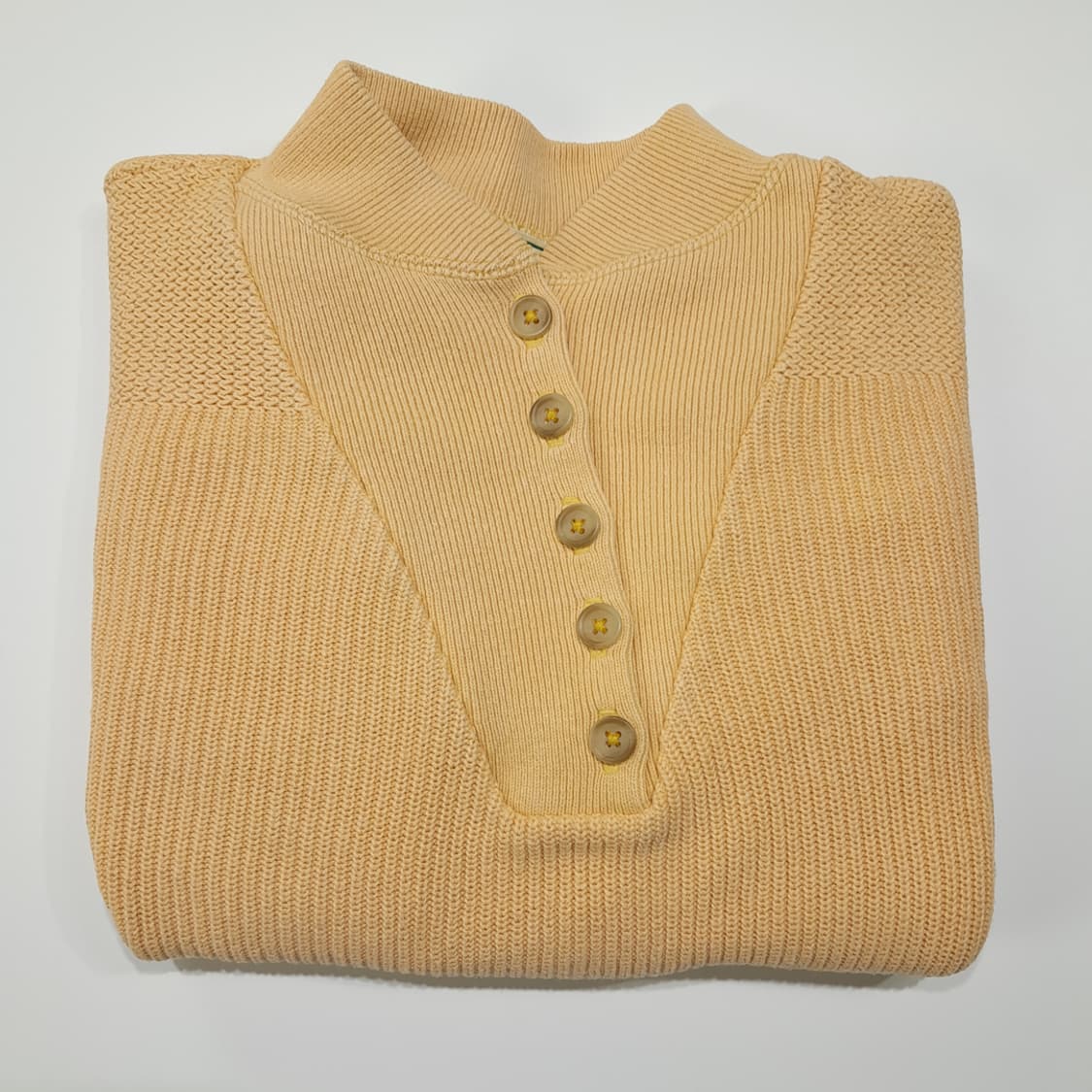 CL040 M 엘엘빈 [Made in U.S.A] 코튼 헨리넥 니트 상품이미지6