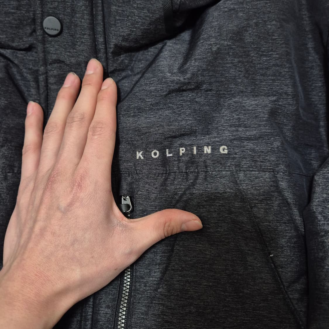 콜핑 아웃도어 1983 우모 구스다운 후드 패딩 점퍼 XL(105) 상품이미지5