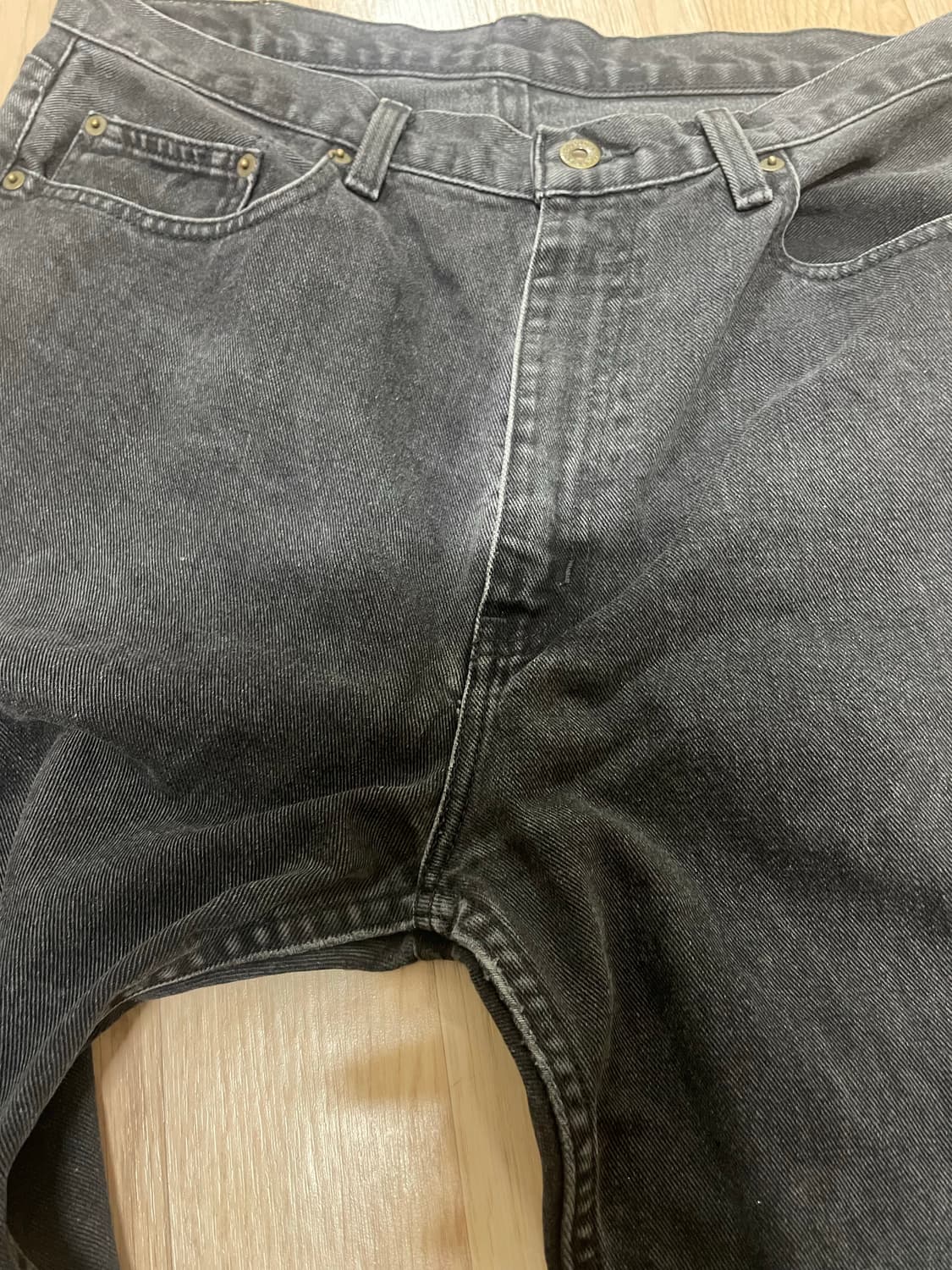 폴로 랄프로렌 진스 블랙 데님 팬츠 상품이미지5
