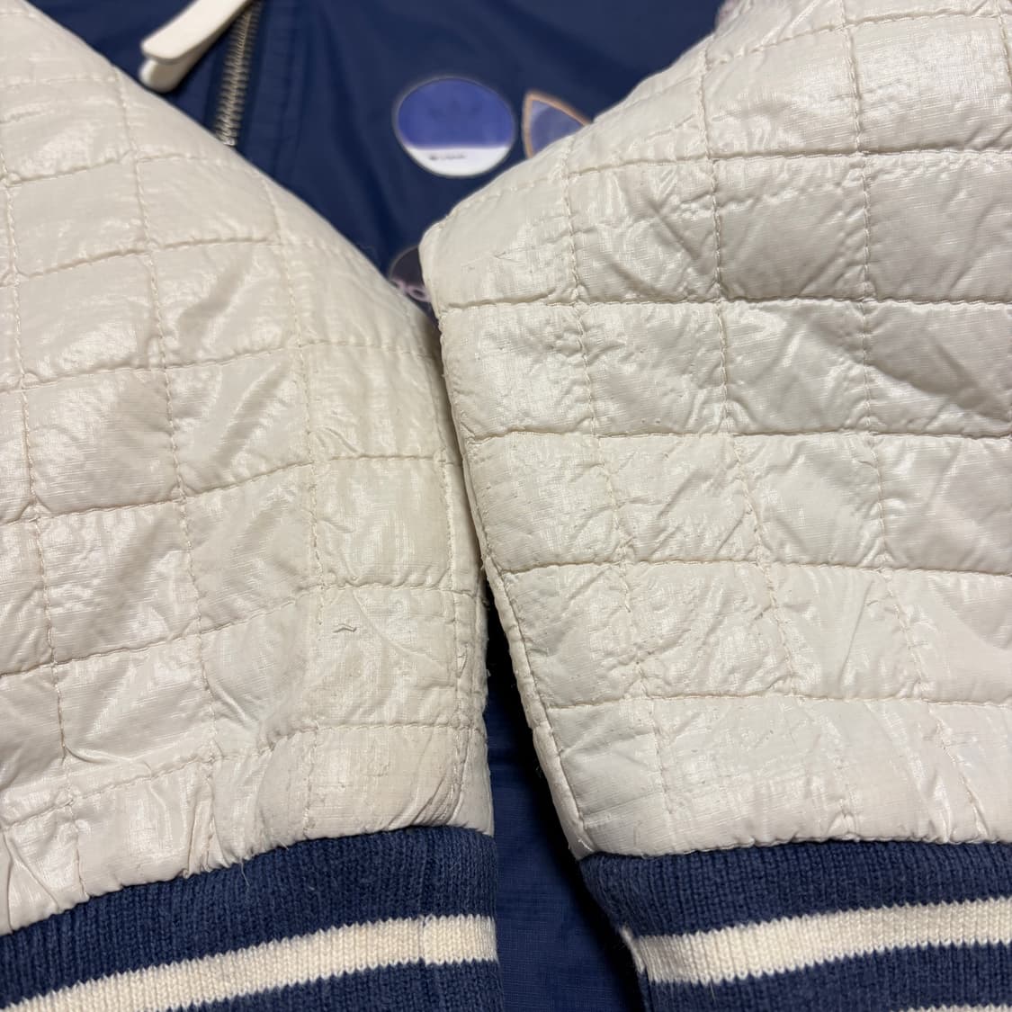 W)아디다스 네이비 패디드 자켓 상품이미지6