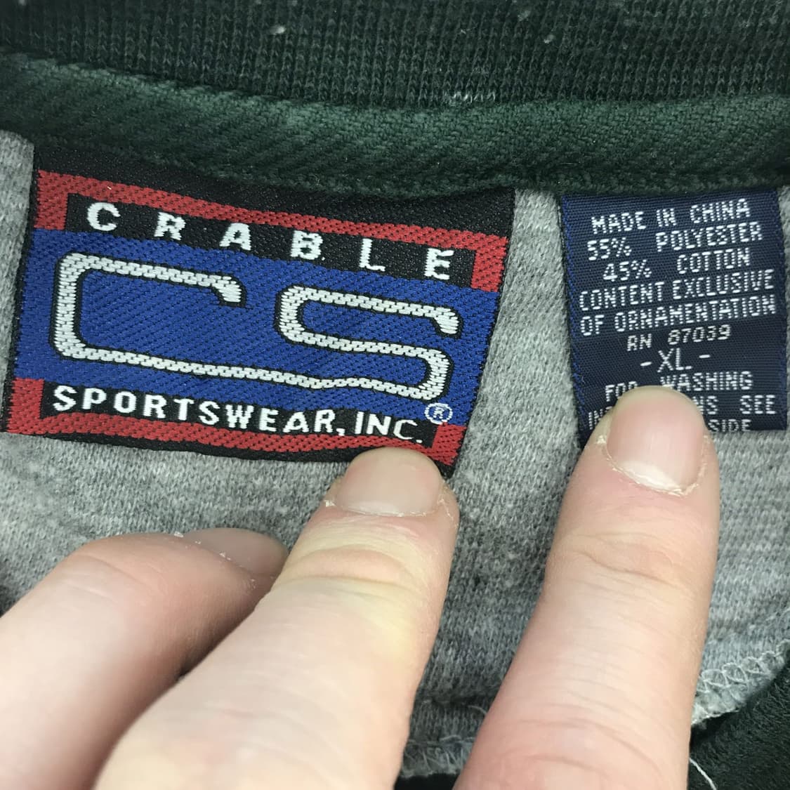 크레이블스포츠 90s 미시간스테이트 스웻셔츠 [115] 상품이미지5