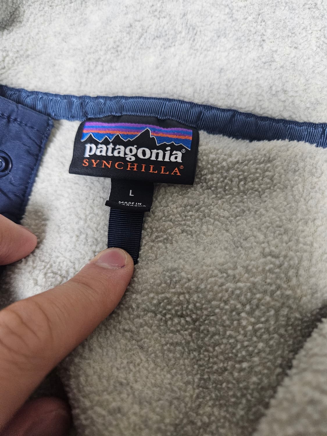 파타고니아 신칠라 오트밀 빈티지신칠라 L 상품이미지5