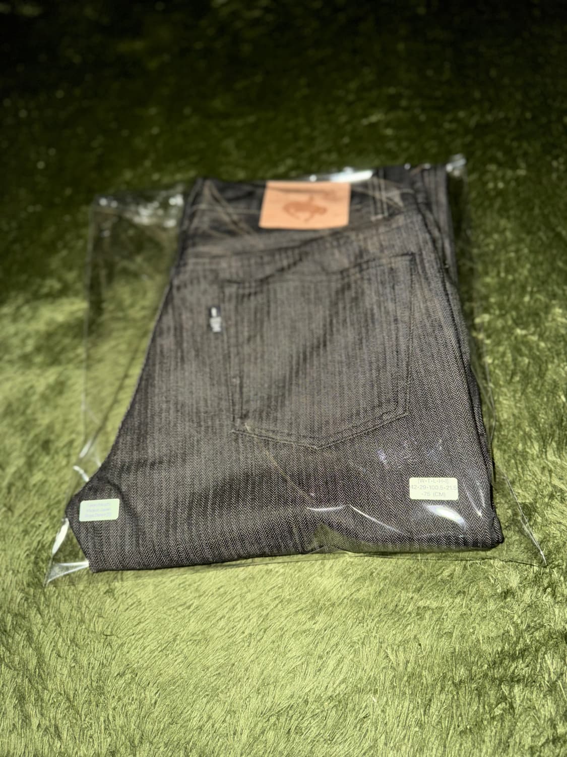 [5] 타케오 키쿠치 Made in Japan 헤링본 데님 팬츠 상품이미지10