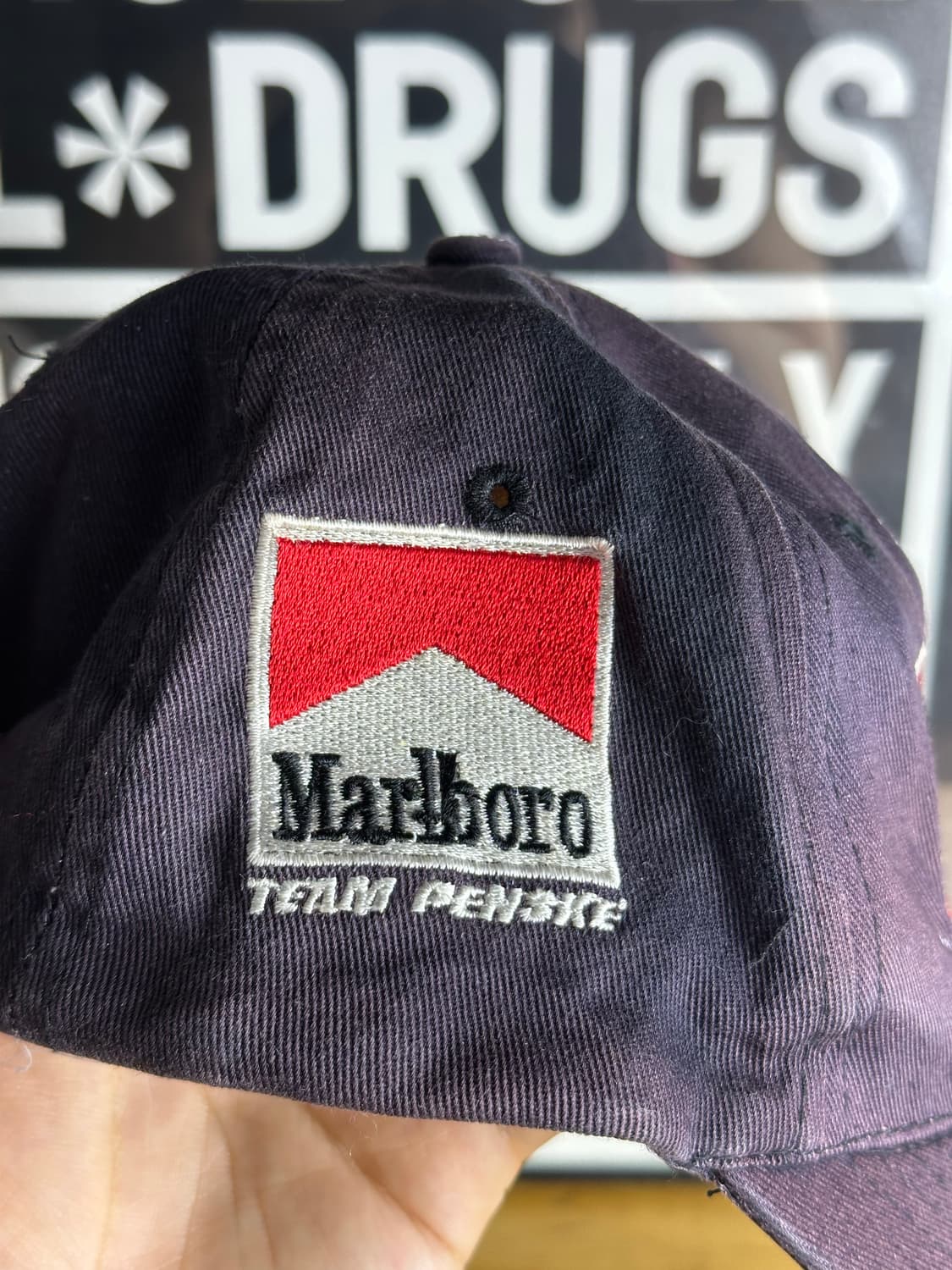 90s Marlboro 빈티지 말보로 100 선페이드 모자 상품이미지4