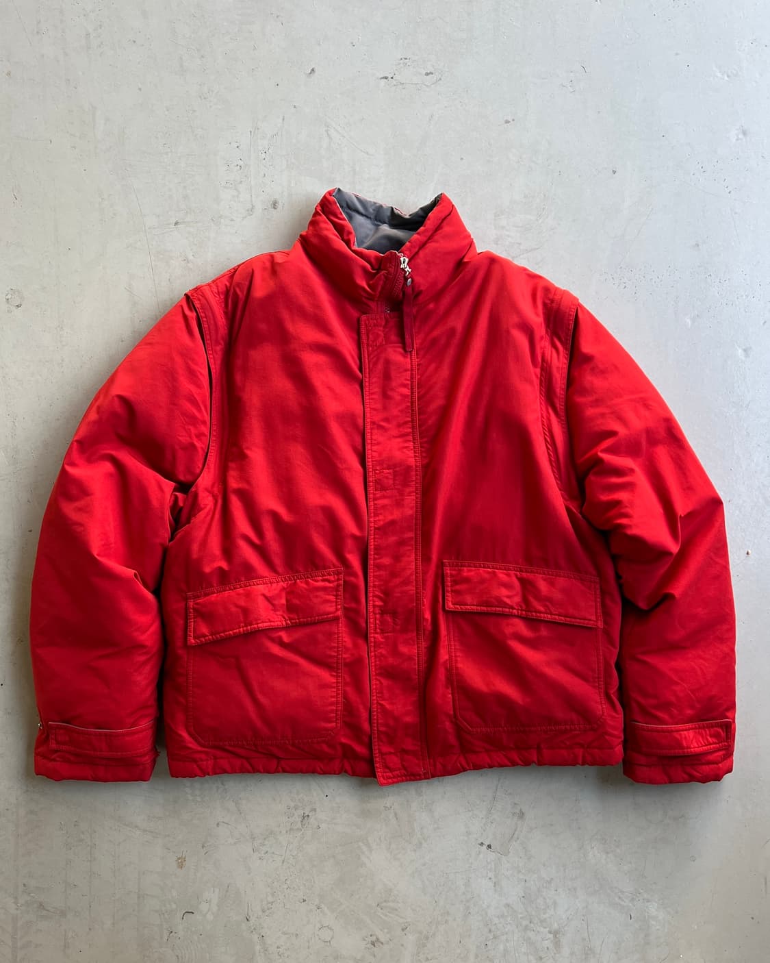 [XL] 90s 아르마니 진스 모듈러 패딩 자켓 상품이미지2