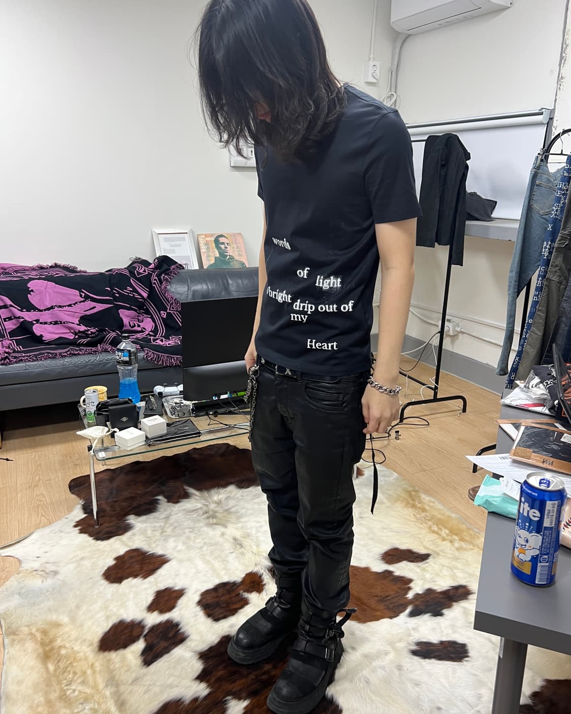 앤 드뮐미스터 23AW BAPTIST 프린트 티셔츠 상품이미지1