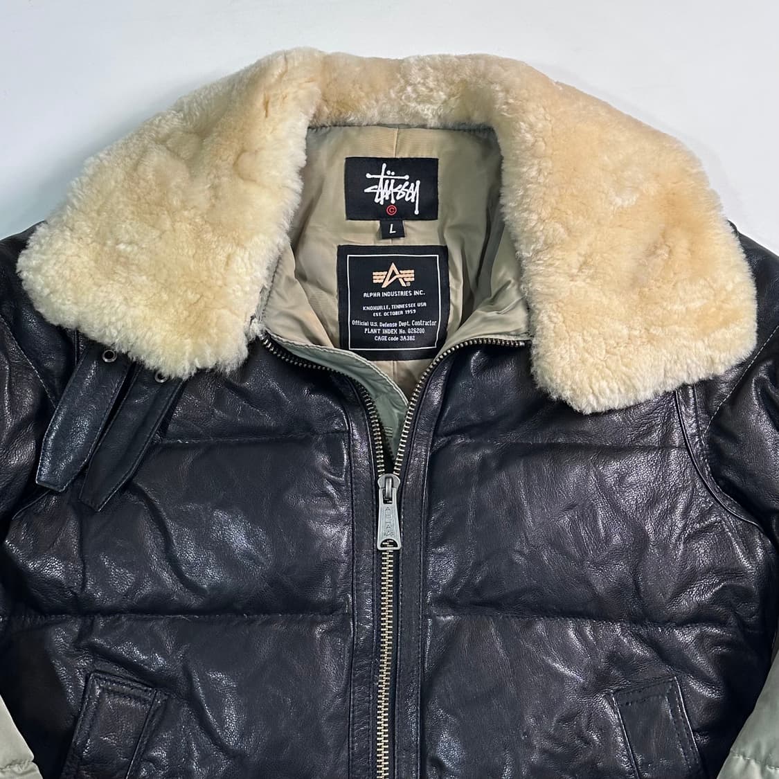 스투시 x 알파인더스트리 B-3 자켓  상품이미지2