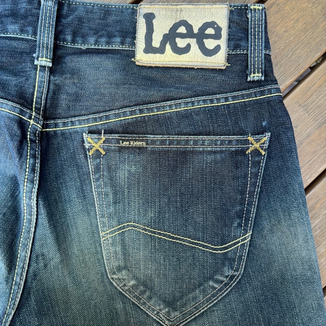 리 Lee Riders 골드 라벨 부츠컷 데님 팬츠 (일본 생산)  상품이미지8