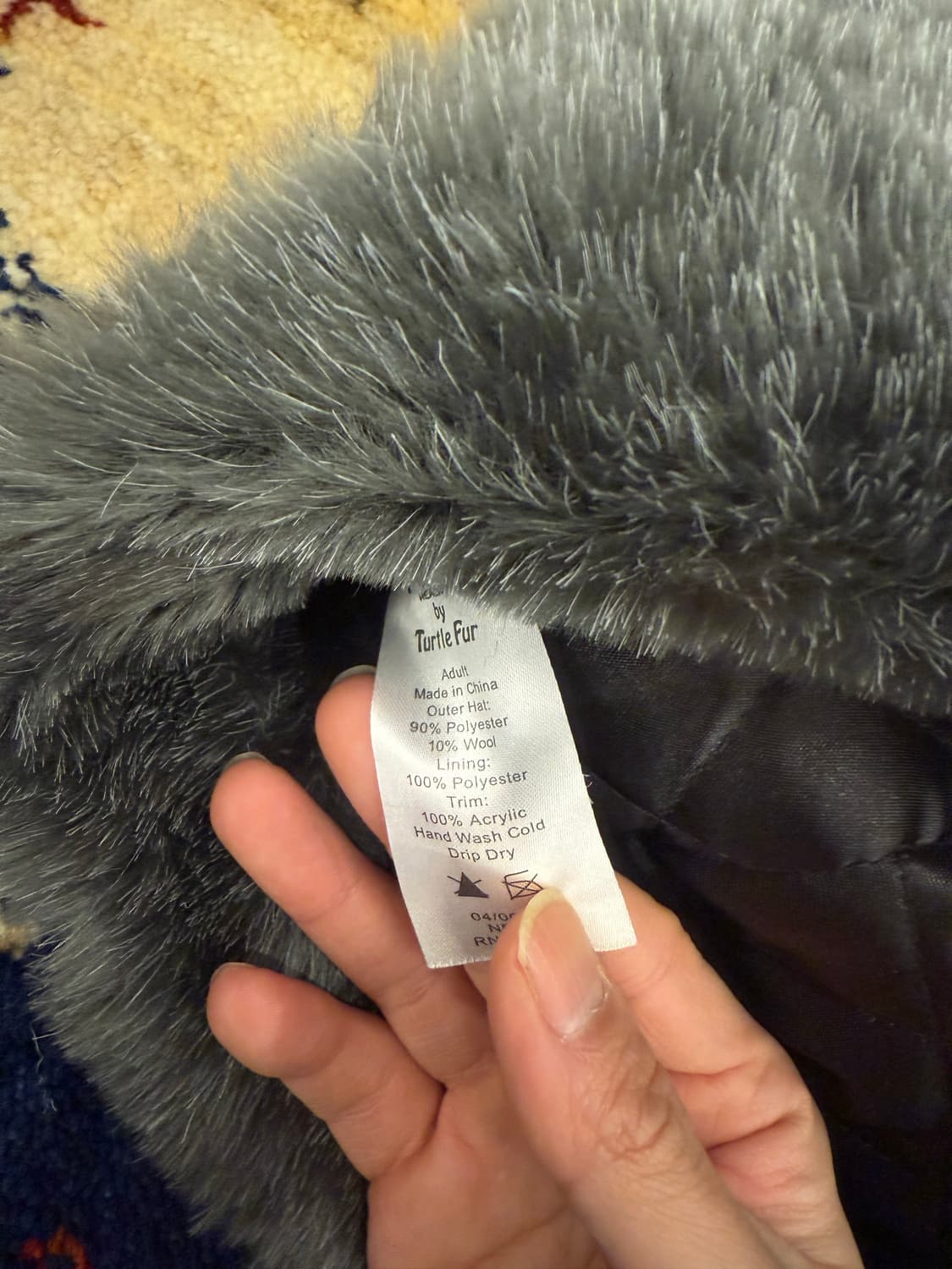 터틀퍼 체크 트루퍼햇 상품이미지2