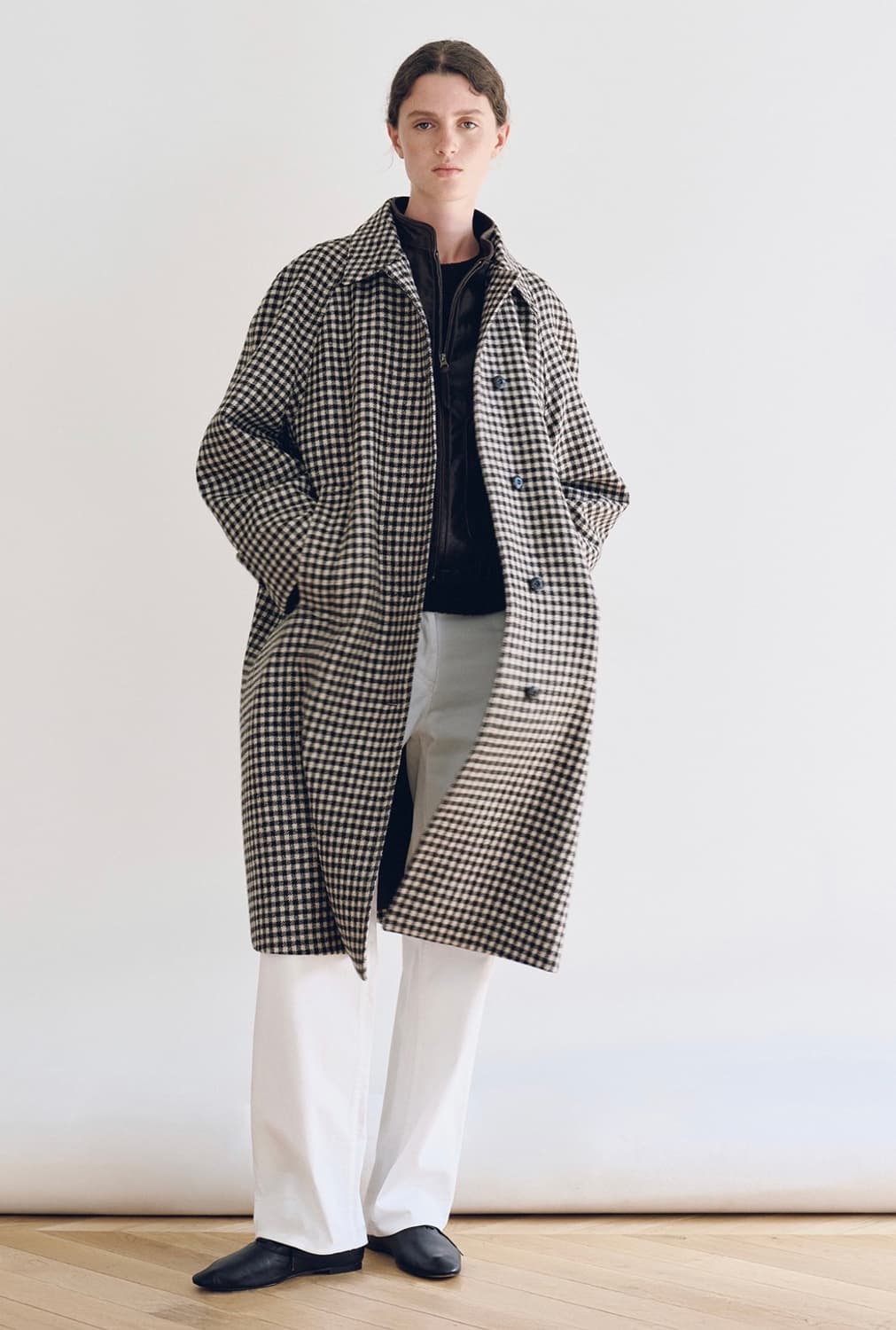 나띵리튼 베베 체크 발마칸 코트  상품이미지3