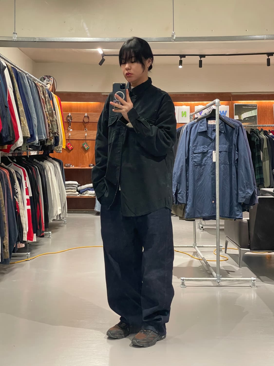 디키즈 코듀로이 워크 셔츠   상품이미지5