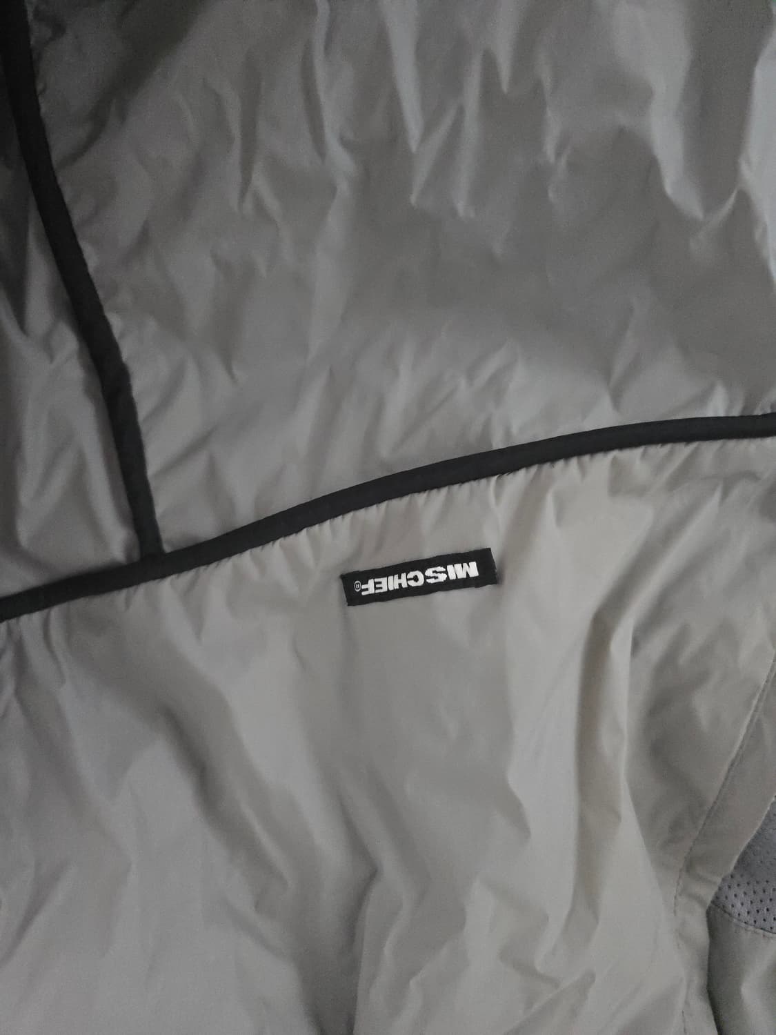 미스치프 윈드브레이커 바람막이 그레이 L 새상품컨디션 상품이미지2