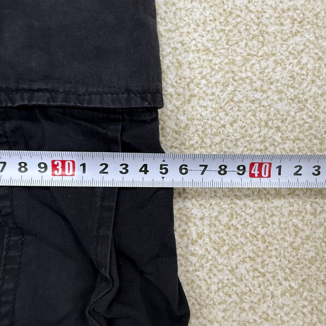 M 빅유니온 블랙 카고 팬츠 0202T2 상품이미지7