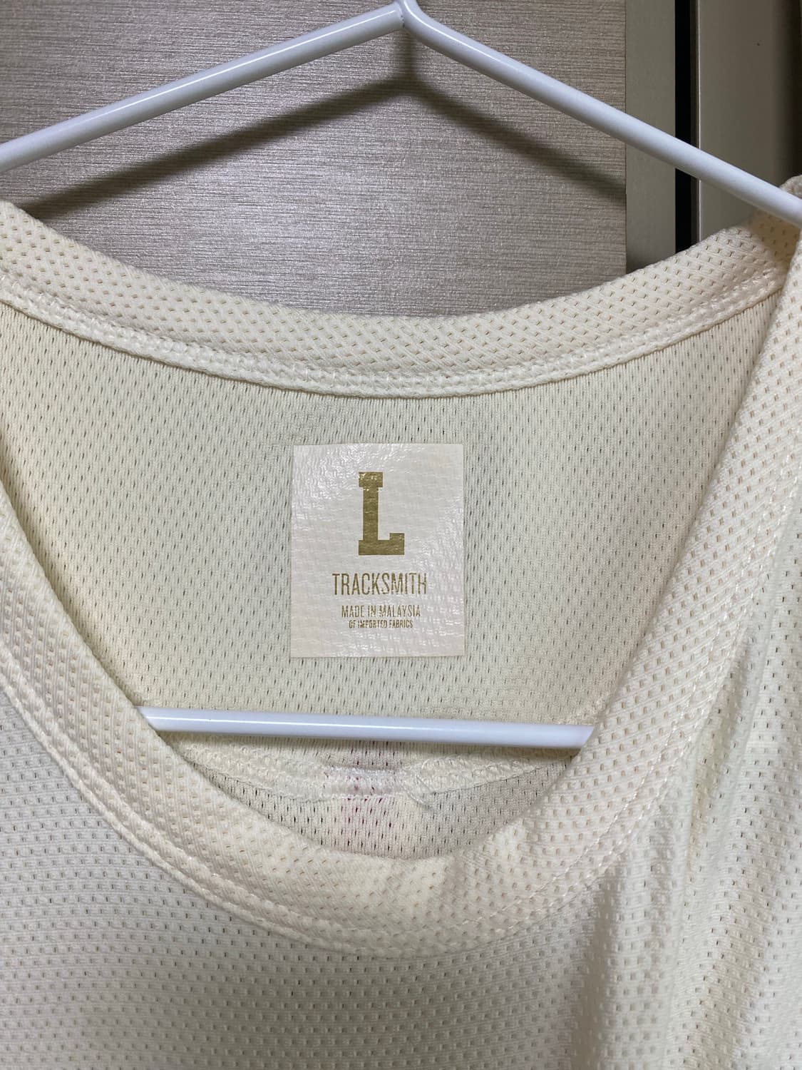 Tracksmith 트랙스미스 반 코틀런트 반팔 티셔츠 아이보리 L사이즈 상품이미지3