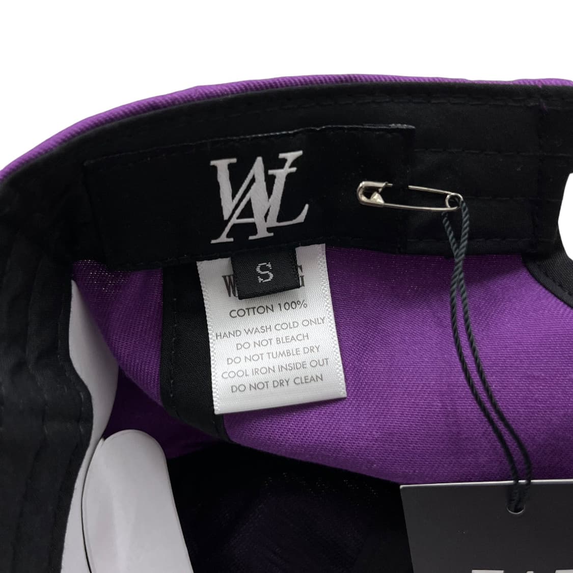 우알롱 센터로고 퍼플 볼캡 상품이미지8