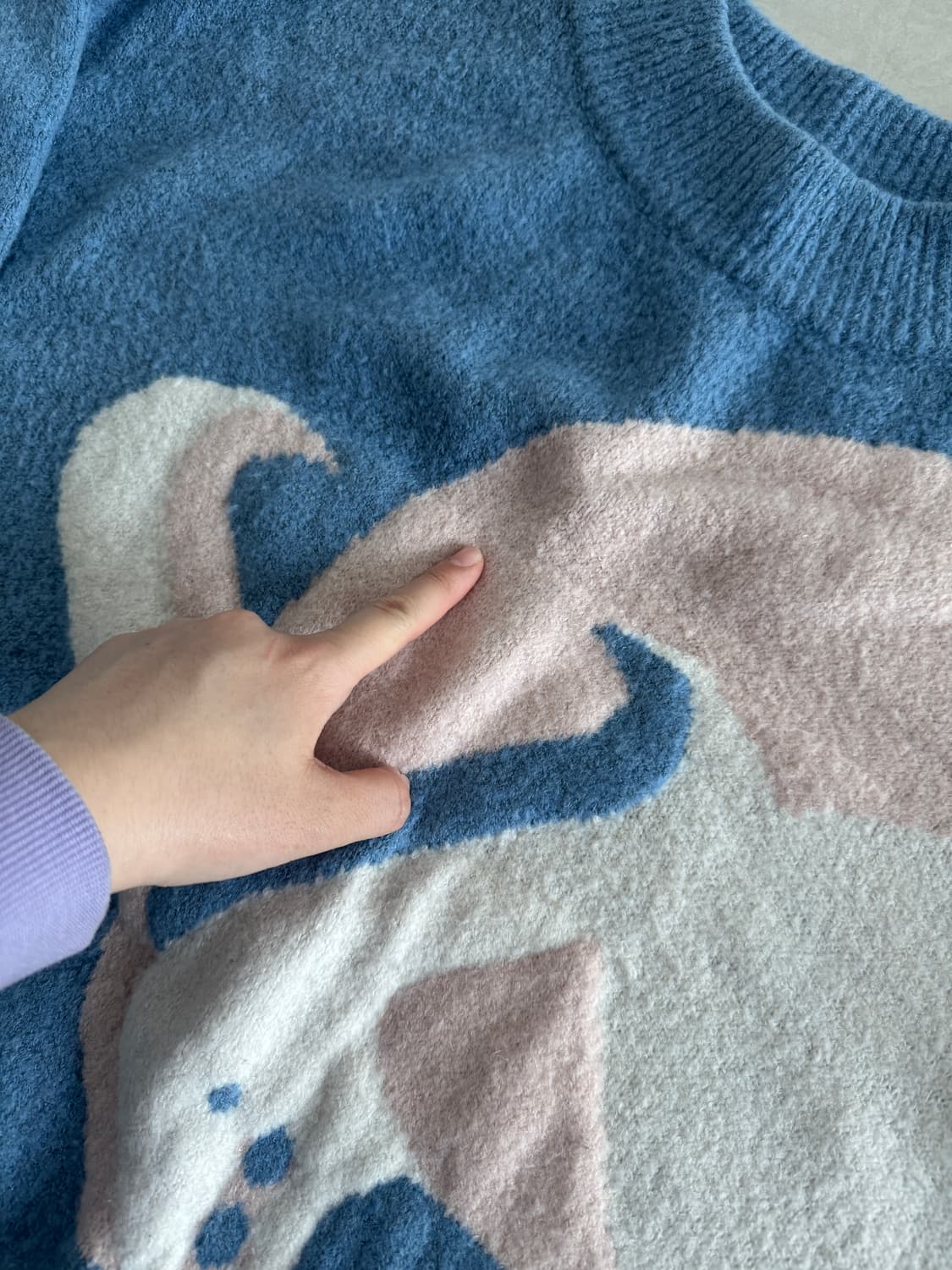 민주킴 오버핏 니트 상품이미지5