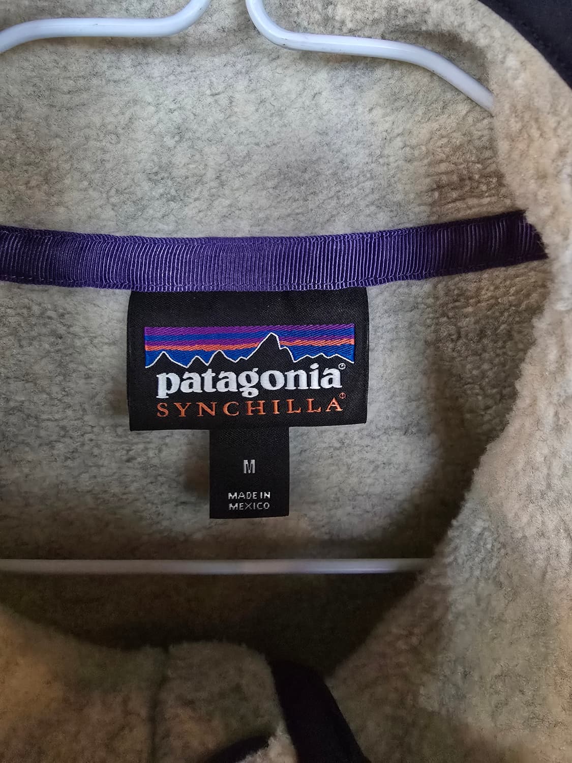 파타고니아 신칠라 플리스 M 아이보리 상품이미지4