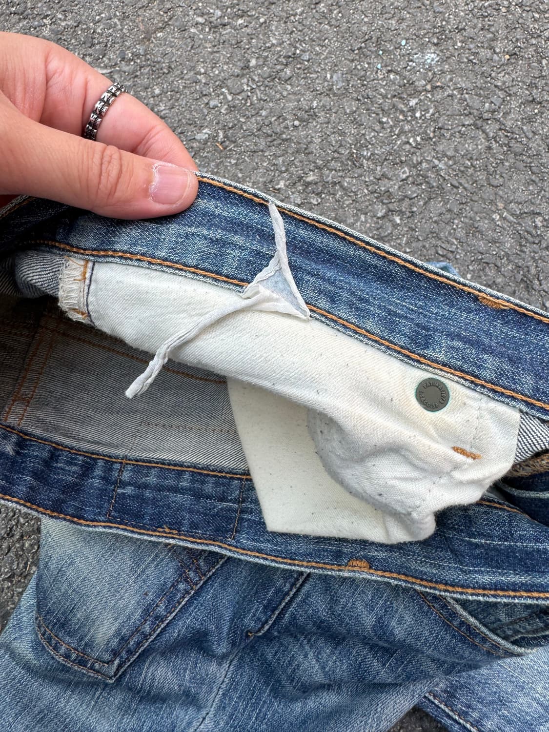 리바이스 517 더티 페이딩 부츠컷 데님팬츠  상품이미지10