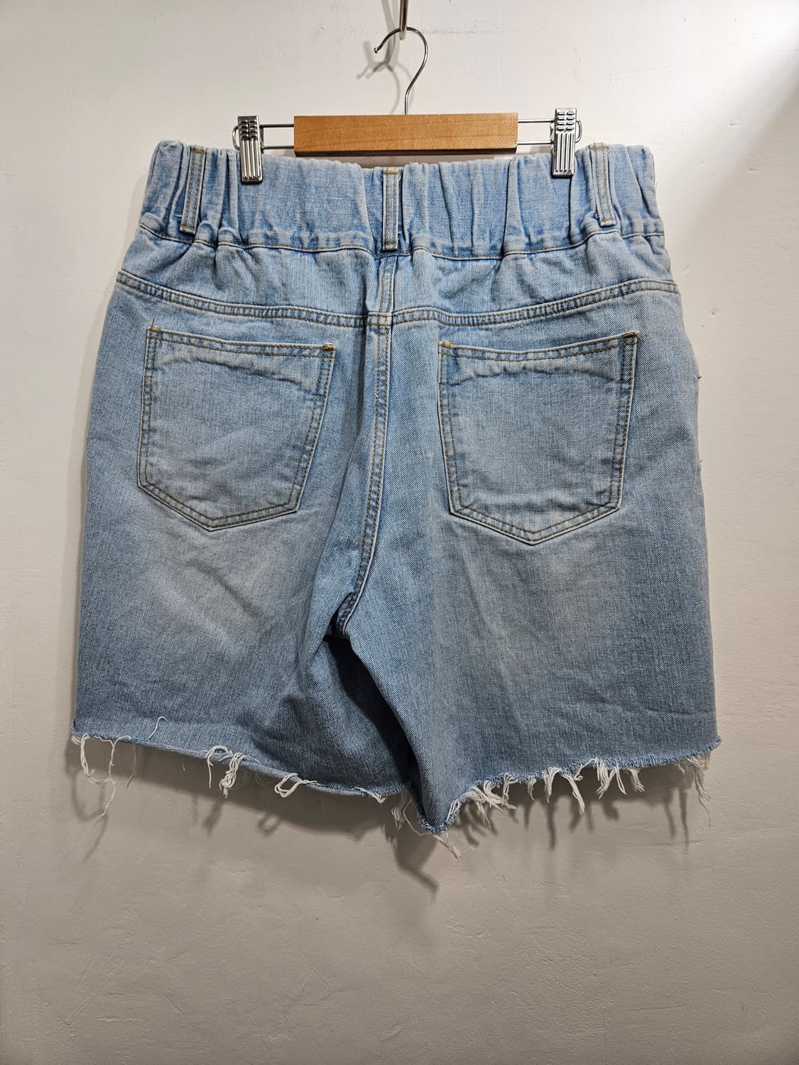 빈티지 무드 컷오프 데님반바지  상품이미지7