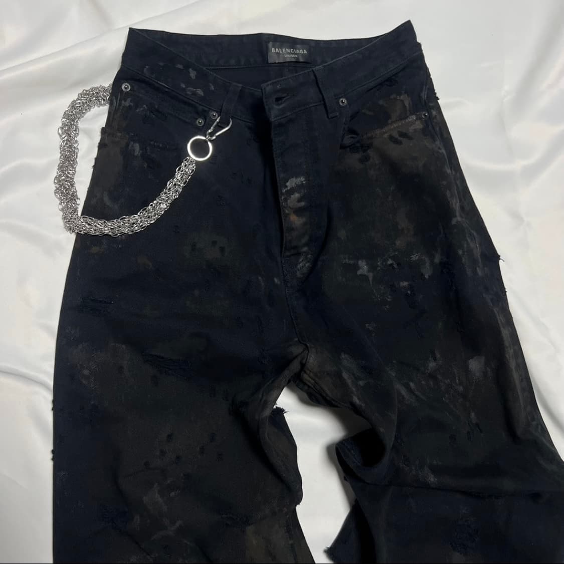 [XS] 발렌시아가 슈퍼 디스트로이드 데님 상품이미지3